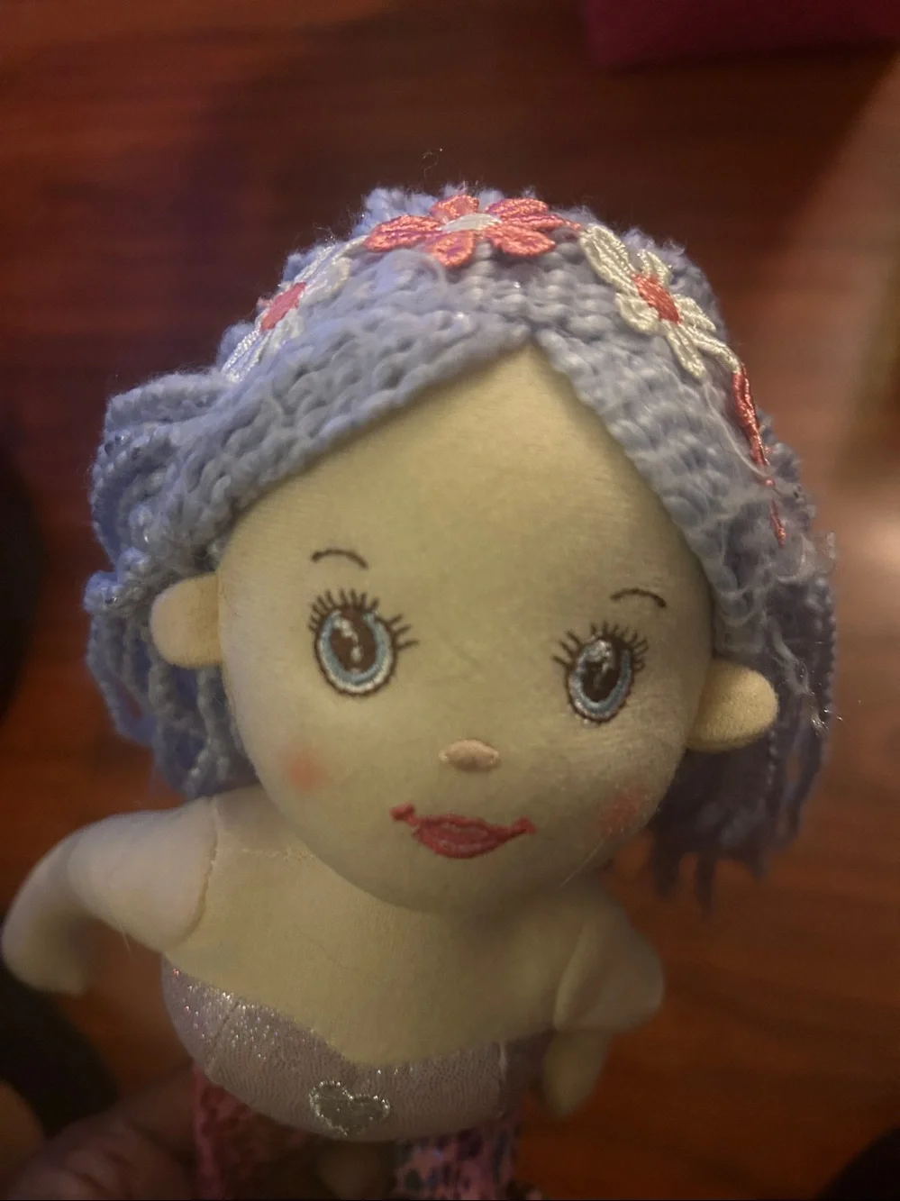 Mermaid Doll Lot 18in Ganz Shimmer Cove Shelly Plush & 12in Sequin Fashion Doll